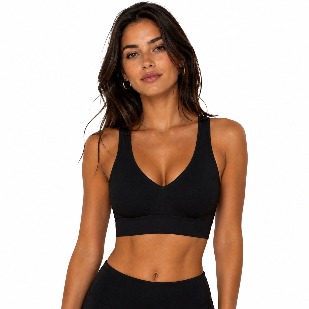 Soutien-Gorge Gainant Sans Couture - Noir